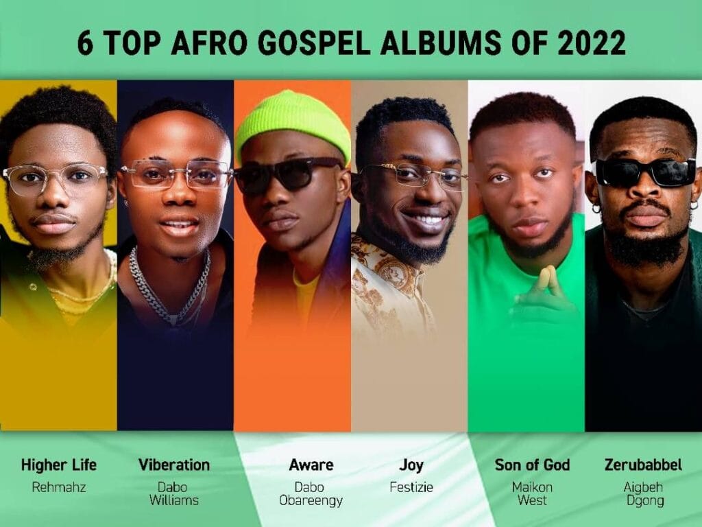 How Afro-Gospel is Reshaping Worship for Gen Z Nigerians 3 Top 6 Afro-Gospel Album of 2022