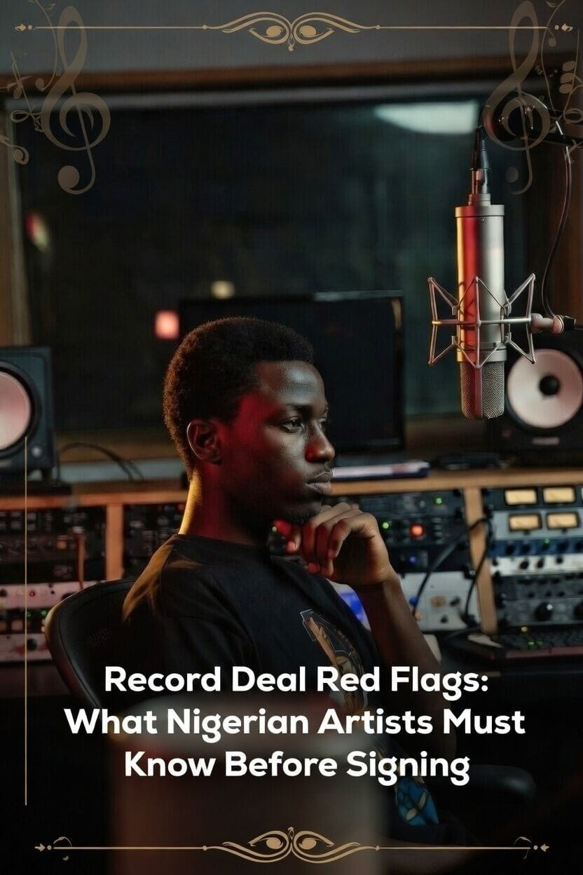 Nigerian Record Deal Red Flags: What Every Nigerian Artist Must Know Before Signing (Real Stories Inside) 2 Nigerian Record Deal Red Flags: What Every Artist Must Know Before Signing (Real Stories Inside)